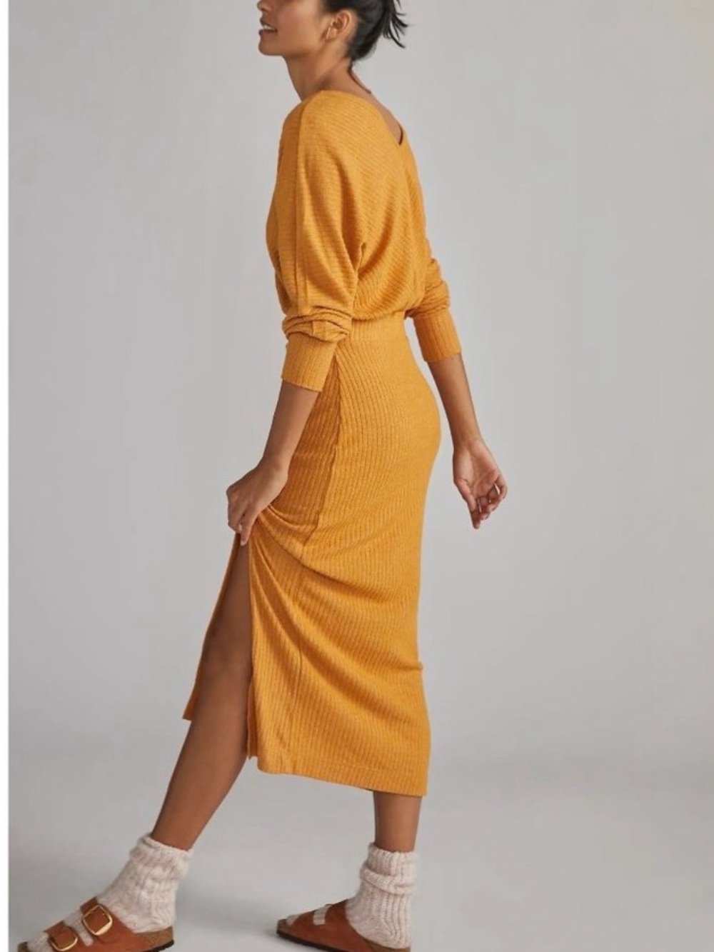⭐️NWT Daily Practice by Anthropologie Barre Midi Dress⭐️ - Picture 3 of 11